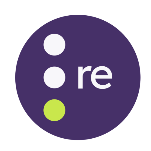 RE logo